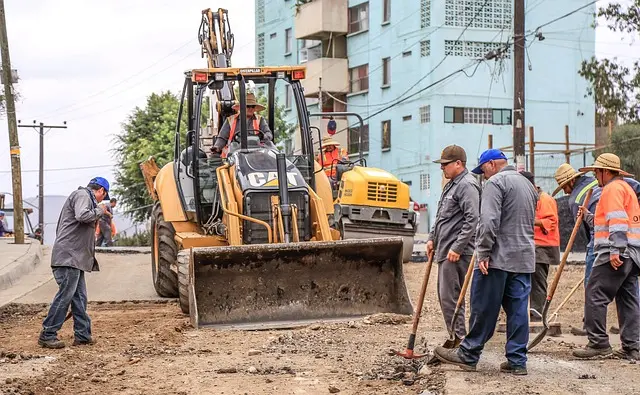 Chipiona de obras en Verano