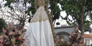 Virgen de Regla del Pinar en procesión