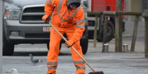 Trabajadores de limpieza